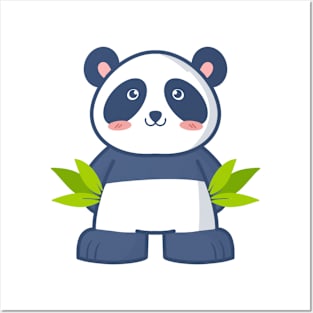 Little Panda Cute Posters and Art